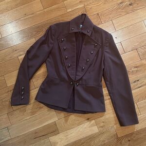 Vintage military style blazer